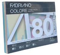 Бумага для печати Fabriano Colore А4 80g/m2 250p Mixt Pastel