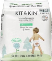 Scutece-chiloți Kit&Kin Hypoallergenic Eco Size 6/18pcs