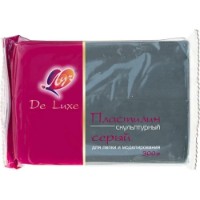 Plastilina Луч De Luxe Grey 300g (1483-08)