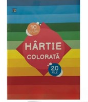 Цветная бумага Combinatul Poligrafic A4/20p ( 000742)