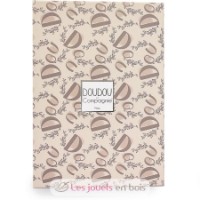 Jucărie de pluș Doudou Rabbit Beige 29cm (DC4150) imaginea #2 — magazin online Desire.md