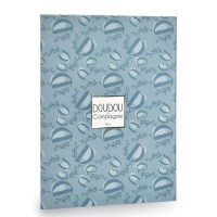 Jucărie de pluș Doudou Rabbit Blue 29cm (DC4147) imaginea #2 — magazin online Desire.md