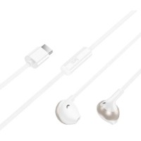 Наушники Hoco M115 Sagacious Type-C White