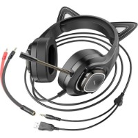 Căşti Hoco W107 Cute Elf Cat imaginea #4 — magazin online Desire.md