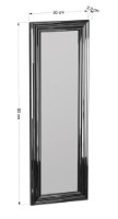 Зеркало Trendy Boss Silver 90x30x3cm GTR005540 фото №2 — интернет-магазин Desire.md