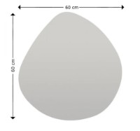 Зеркало Trendy Besso Black 60x60x2cm GTR005518 фото №3 — интернет-магазин Desire.md