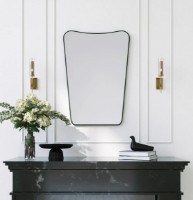 Зеркало Trendy Bella Donna Black 70x50x2cm GTR006563