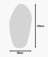 Oglindă Trendy Bella Black 120x60x2cm GTR005532 imaginea #3 — magazin online Desire.md