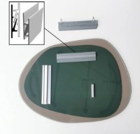 Зеркало Trendy Aqua A342 Transparent 75x55x2cm GTR006546 фото №3 — интернет-магазин Desire.md