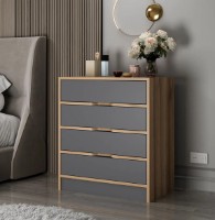 Comodă Trendy Elina 8172 Walnut/Anthracit 70x40x79cm GTR003923 imaginea #2 — magazin online Desire.md