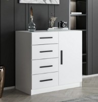 Comodă Trendy Kale 7901 White 90x85x47cm GTR003931 imaginea #2 — magazin online Desire.md