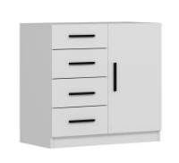 Comodă Trendy Kale 7901 White 90x85x47cm GTR003931 imaginea #3 — magazin online Desire.md