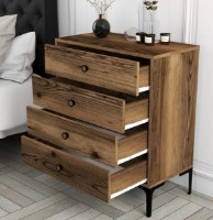 Comodă Trendy Lizbon 539 Walnut 76x90x40cm GTR001659 imaginea #2 — magazin online Desire.md