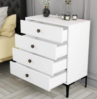 Comodă Trendy Lizbon 542 White 76x90x40cm GTR001662 imaginea #2 — magazin online Desire.md