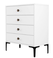 Comodă Trendy Lizbon 542 White 76x90x40cm GTR001662 imaginea #3 — magazin online Desire.md