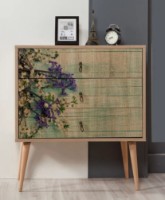 Comodă Trendy Trio 727 Oak/Sonoma 80x90x40cm GTR005839