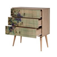 Comodă Trendy Trio 727 Oak/Sonoma 80x90x40cm GTR005839 imaginea #2 — magazin online Desire.md