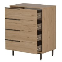 Comodă Trendy ON17-S Walnut 95.1x74.8x44.5cm GTR001675 imaginea #2 — magazin online Desire.md