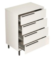 Comodă Trendy ON17-W White 95.1x74.8x44.5cm GTR001674 imaginea #2 — magazin online Desire.md