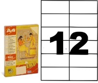 Etichete autoadezive pentru imprimantă Olimp A4/100p 12pcs 0088