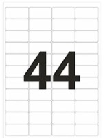 Etichete autoadezive pentru imprimantă Olimp A4/100p 44pcs 1705