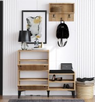 Rafturi pentru pantofi Trendy Bred Oak 110x92x35cm GTR005978 imaginea #2 — magazin online Desire.md