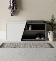 Rafturi pentru pantofi Trendy Fiona Bench Anthracit/White 105x47x38cm GTR005984