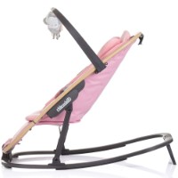 Șezlong pentru bebeluși Chipolino Senso Pink/Marshmellow/Wood (SHESO0254PM) imaginea #2 — magazin online Desire.md