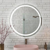 Oglindă baie Bayro Elipso 600x600 Led Touch (124175)