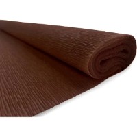 Hârtie creponată Interdruk Classic 200x50cm Dark Brown imaginea #2 — magazin online Desire.md