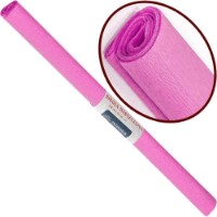 Hârtie creponată Interdruk Classic 200x50cm Dark Pink