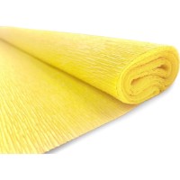 Hârtie creponată Interdruk Classic 200x50cm Lemon imaginea #2 — magazin online Desire.md