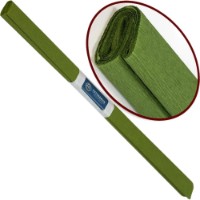 Hârtie creponată Interdruk Classic 200x50cm Olive