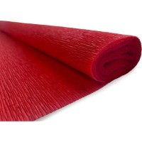 Hârtie creponată Interdruk Classic 200x50cm Red imaginea #2 — magazin online Desire.md