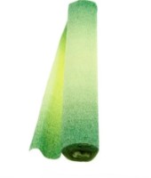 Крепированная бумага Royal Crepe 50x250cm 180g Green/Yellow (IC-163-G)