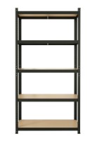 Cтеллаж складской Xenos SmartLine 180x90x40cm Black фото №6 — интернет-магазин Desire.md