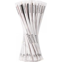 Set paie pentru cocktail AmbalajMarket Bio 2172 8x240mm 250pcs