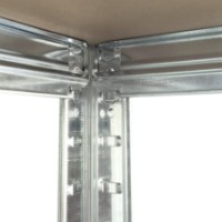 Unitate de rafturi de depozitare Xenos StrongLine 180x100x50cm imaginea #6 — magazin online Desire.md