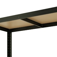 Cтеллаж складской Xenos SmartLine 222x110x50cm Black фото №4 — интернет-магазин Desire.md