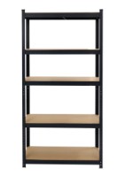 Cтеллаж складской Xenos StrongLine 180x90x45cm Black фото №3 — интернет-магазин Desire.md