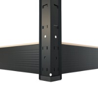 Cтеллаж складской Xenos PowerLine 180x160x60cm Black фото №3 — интернет-магазин Desire.md