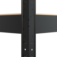 Cтеллаж складской Xenos PowerLine 180x160x60cm Black фото №5 — интернет-магазин Desire.md