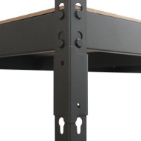 Cтеллаж складской Xenos StrongLine 180x120x40cm Black фото №3 — интернет-магазин Desire.md