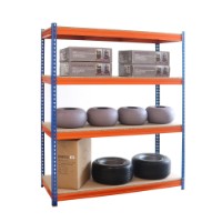 Unitate de rafturi de depozitare Xenos StrongLine 180x160x50cm imaginea #4 — magazin online Desire.md