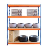 Unitate de rafturi de depozitare Xenos StrongLine 180x160x50cm imaginea #5 — magazin online Desire.md