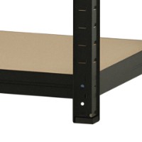 Cтеллаж складской Xenos SmartLine 150x70x30cm Black фото №5 — интернет-магазин Desire.md