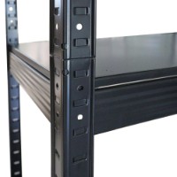 Cтеллаж складской Xenos SmartLine 180x90x40cm Metal Black фото №3 — интернет-магазин Desire.md