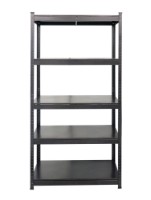 Cтеллаж складской Xenos SmartLine 180x90x40cm Metal Black фото №5 — интернет-магазин Desire.md