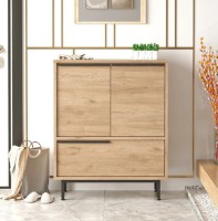 Rafturi pentru pantofi Trendy ON8C-S Walnut 90.4x74.8x35.5cm GTR000973 imaginea #4 — magazin online Desire.md