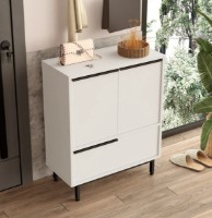 Rafturi pentru pantofi Trendy ON8C-W Walnut 90.4x74.8x35.5cm GTR000972